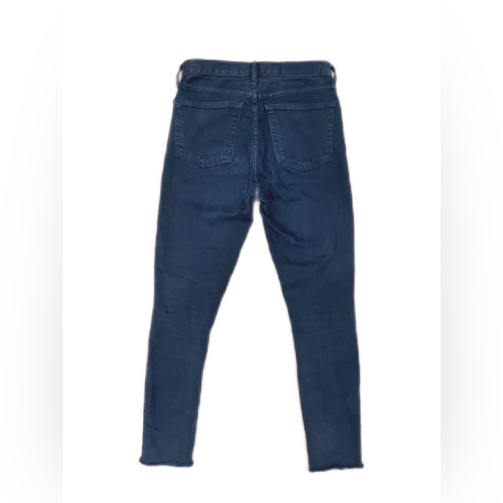 RE/DONE Originals High Rise Ankle Crop in Faded Black - Size 26